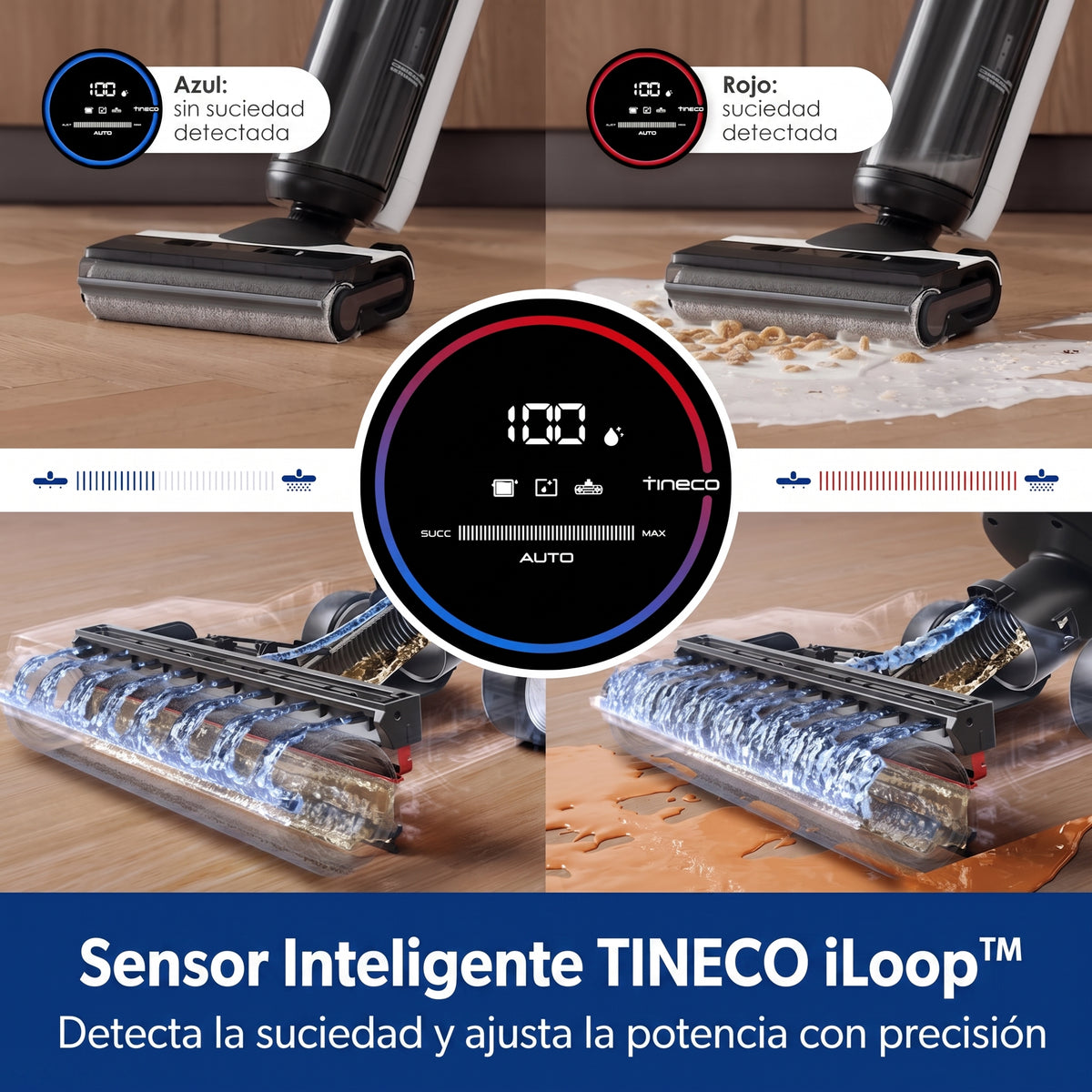 Aspiradora y Trapeadora Inalámbrica - Tineco Floor One S5
